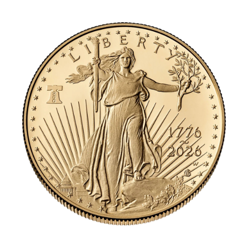 American Gold Eagle Face