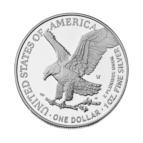 American Silver Eagle Back